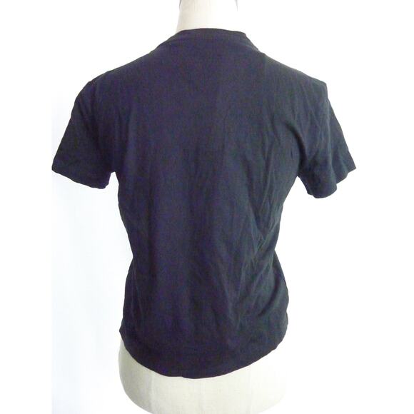 NWT Everlane The Organic Cotton Box Cut Tee in XS Black T-Shirt - Picture 3 of 6